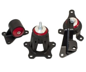 Honda Accord Engine Mount Kit - Innovative Mounts - Steel 85A Bushings - Black - `98-`02 Honda Accord Engine Mount Kit - Innovative Mounts - Steel 85A Bushings - Black - `98-`02